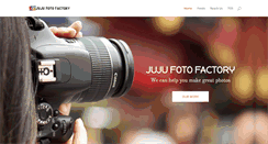 Desktop Screenshot of jujufotofactory.com